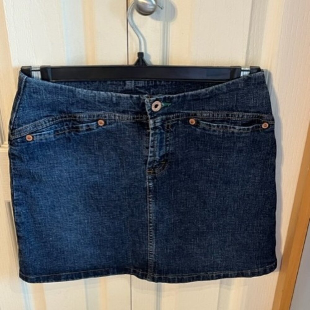 Tommy Hilfiger Denim Jean Mini skirt western style Size 3